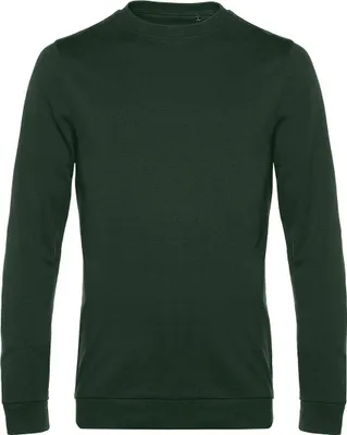 Produktbild von B&C Uni Sweatshirt Pullover French Terry Shirt Pulli Rundhals Sweat, Größe:M, Farbe:Forest Green