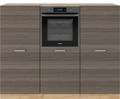 Obrázok produktu pre Kuchynský blok Vicco R-Line Ušľachtilý sivý/zlatý dub 180 cm bez pracovnej dosky, Model 53708