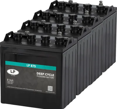 Immagine prodotto di 4x Batteria da trazione Landport LP 875 8V 170Ah Deep Cycle (32V)