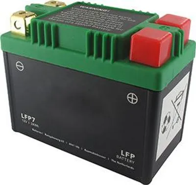 Produktbild von Lithium-Eisenphosphat-Potassium-Startbatterie (LiFePO4 oder LFP) 12V 10Ah, CCA 120, 24Wh, Ersatz für Säure-Batterien/ Blei YTZ5S, YTX7L