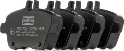 Produktbild von CHAMPION Bremsbeläge Satz Hinten Bremsklötze passend für MERCEDES-BENZ B-Klasse (W246, W242) 573370CH
