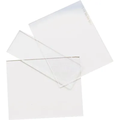 Produktbild von Vorsatzgläser für Schweißerhelme Schutzglas Vorsatzscheibe VPE: 10 Stück Größe:90 x 110 mm - klar