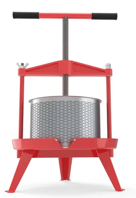 Produktbild von 9L Edelstahl-Fruchtsaftpresse mit T-Griff für frischen Saft