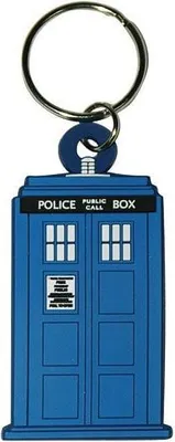 Produktbild von Pyramid International Doctor Who Gummi-Schlüsselanhänger Tardis RK38106