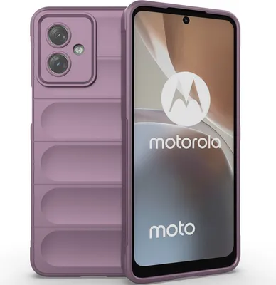 Image de Etui pour Motorola Moto G54 Soft TPU Silicone Shockproof Protective Case Purple