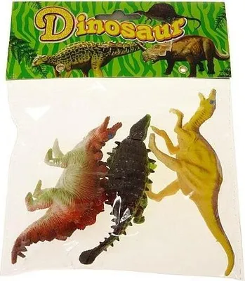 Produktbild von 3er-Set Dinosaurier (Spielzeug, Figuren)
