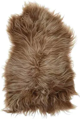 Obrázek produktu pro vidaXL Podložka pod sedadlo z islandské ovčí kůže hnědá 70x110 cm