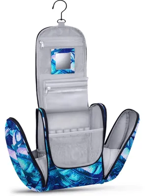 Immagine prodotto di Borsa da toilette grande con specchio, da appendere, per uomo e donna