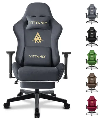 Immagine prodotto di Sedia ergonomica da ufficio - Sedia da gaming - Sedia da ufficio - Sedia girevole - Sedia per computer - Altezza regolabile