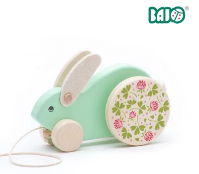 Image de Jouet en bois Bajo Lapin - jeu éducatif pour enfants