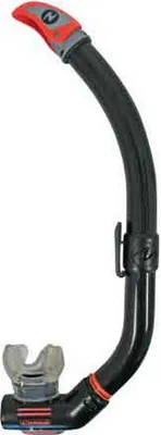 Image de Aqualung : tuba de snorkeling avec valve en silicone. Couleur : noir