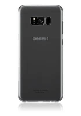 Produktbild von Hülle Samsung 222143 Samsung S8+ Clear Cover Schwarz