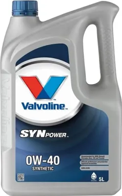 Produktbild von Valvoline SynPower für 0W-40 5 Liter Motoröl Motorenöl Longlife-01 226.5 229.3 229.5 RN0700 RN0710 502 00 505 00 WSS-M2C937-A Öl