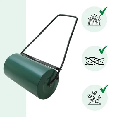Zdjęcie produktu dla Wałek do trawnika FARMER, 57cm, zielona
