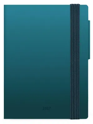 Produktbild von Legami – Wochenplaner Mini 2027, Deep Teal, 12 Monate, 8 x 11 cm