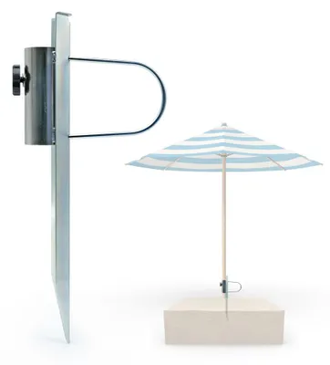 Productafbeelding van Solidchoice - Gazontorn Parasolvoet - Voor Parasolpolen tot 43 mm