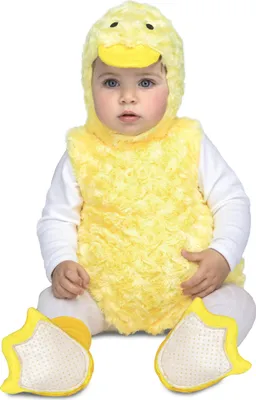 Immagine prodotto di Costume da anatra per neonato Costume da pulcino giallo - 68 (0-6 mesi)