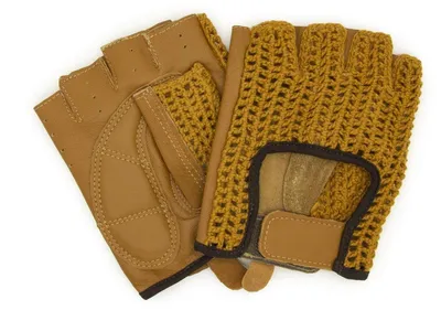 Produktbild von Fingerlose Lederhandschuhe für das Radfahren
