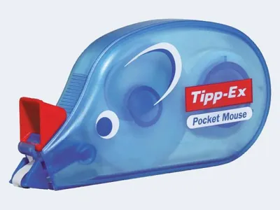 Produktbild von Tipp-Ex Korrekturroller Pocket Mouse mit Schutzkappe, 10m x 4.2mm