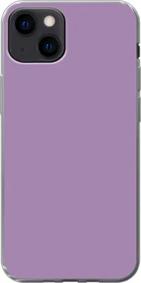 Produktbild von MuchoWow® Handyhülle Schutzhülle Hülle für Telefoonhoesje iPhone 13 Innenbereich - Violett - Farben - Farbe - Einfarbig Silikon Softcase Handy Hülle - Karteninhaber