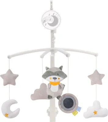 Produktbild von Cangaroo Musik Mobile 63605 Dreamy Aufzugsmechanismus Schlaflieder Plschtiere beige