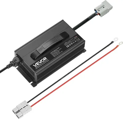 Zdjęcie produktu dla Vevor Ładowarka Akumulatorów Litowych 24V 20A Li-Fepo4 Złącze Anderson Led