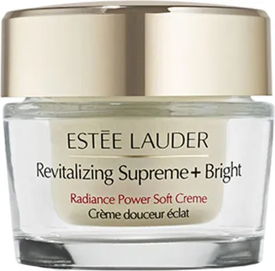 Zdjęcie produktu dla Estée Lauder Revitalizing Supreme+ Bright, Kobiety, 50 ml, Krem, Skóra uniwersalna, Dzień i Noc, Przeciw wągrom, Przeciw otępieniu, Rozjaśniający, Nawilżający, Pouczający