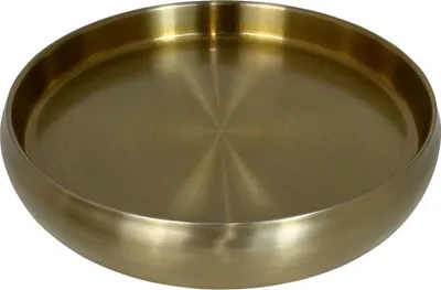 Produktbild von Kaheku Tablett Fossano gold 32 Ø 6h  1250002538