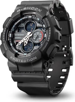 Produktbild von Casio G-Shock Armbanduhr GA-140-1A1ER Analog Digitaluhr