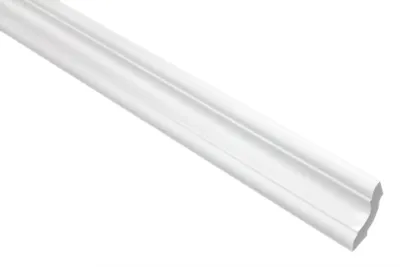 Produktbild von Zierleisten 20 cm Musterstück E-24 | leicht und stabil | extrudiertes Styropor | Stuckprofile | Decken-/ und Wandübergang | modern weiß | dekorativ | XPS | 29 x 29 mm
