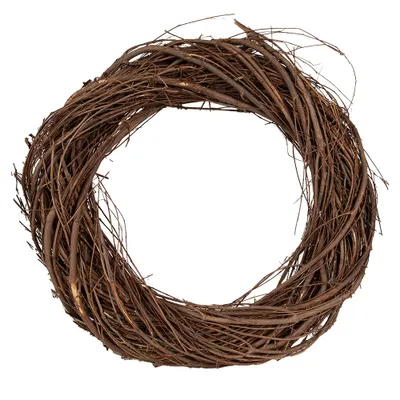 Obrázok produktu pre Clayre & Eef Veniec Ø 30 cm Hnedé drevo