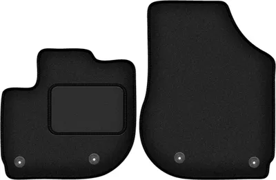 Immagine prodotto di Wielganizator tappetini auto velours anteriori adatto per Honda Jazz V (2020-, Ibrida) neri, set 2 pz, con fissaggi