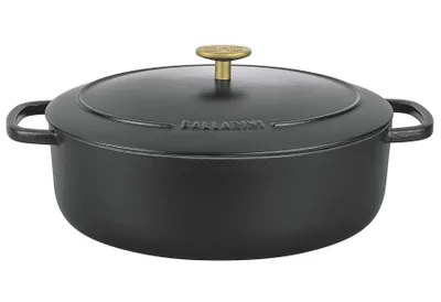 Produktbild von BALLARINI BELLAMONTE Cast iron pot oval 4.5 ltr black