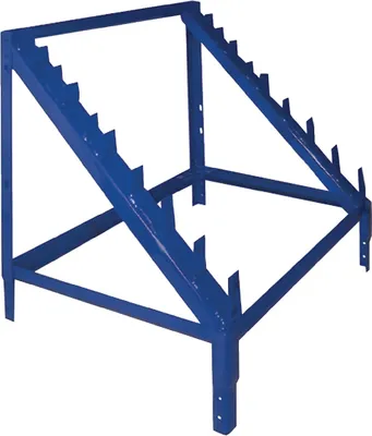 Produktbild von Gewindestangenaufsatz LOGS 60 H600xB540xT390mm blau RAL 5022
