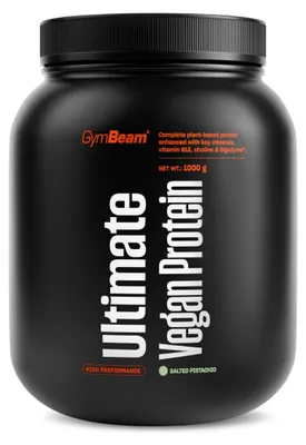 Produktbild von GymBeam - Ultimatives veganes Protein, 1000 g, salted pistachio