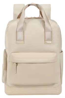 Imagen del producto de American Tourister mochila para el portátil mochila con compartimento para ordenador portátil Business BP Tote 15.0" 17L Beige crema