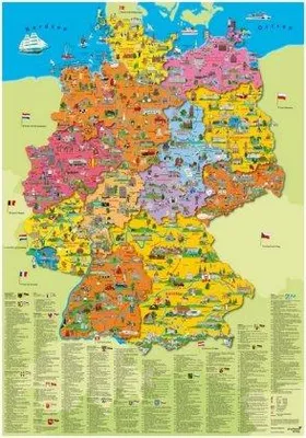 Produktbild von Deutschland politisch Poster