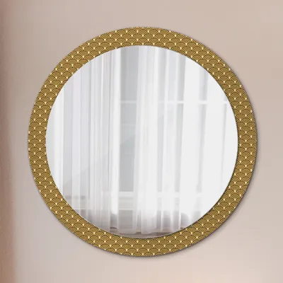 Produktbild von Spiegel - Mirror zum Wandspiegel Schlafzimmer – Schminkspiegel- Deko Vintage- Ø90cm