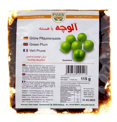 Produktbild von Pamir -  Grüne Pflaumenpaste 115gr