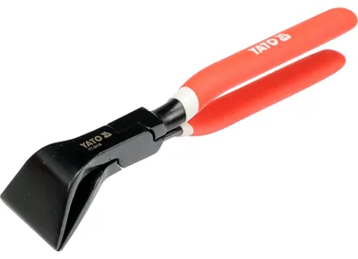 Produktbild von Yato YT-5416, Gebogene Zange, 6 cm, Kohlenstoffstahl, PVC, Rot, 280 mm