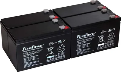Image de Batterie gel-plomb FirstPower remplace FIAMM FG20722 7Ah 12V