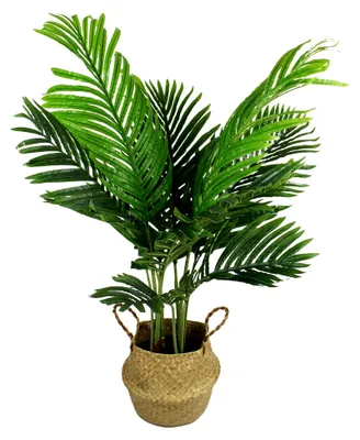 Produktbild von Künstliche Palme 90 cm im Seegraskorb