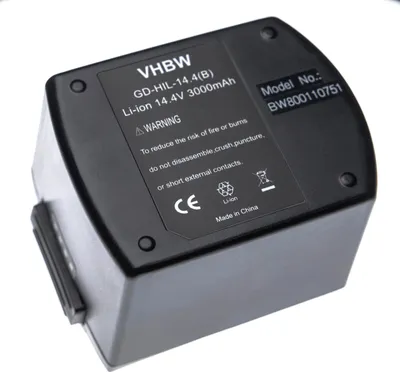 Produktbild von vhbw Akku Ersatz für Hilti 429788, B14/3.3, 418263 für Werkzeug (3000 mAh, Li-Ion, 14,4 V)