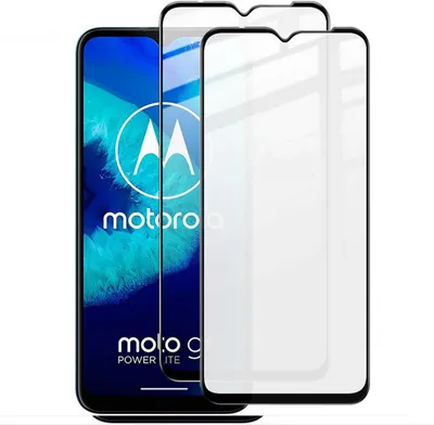 Produktbild von INF Displayschutzfolie Moto G8 Lite gehärtetes Glas 2er-Pack