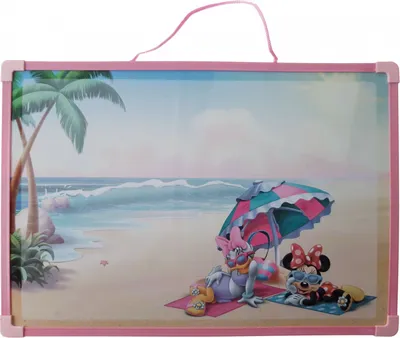 Produktbild von memo-Board Minnie MouseMädchen 40 x 30 cm rosa 2-teilig