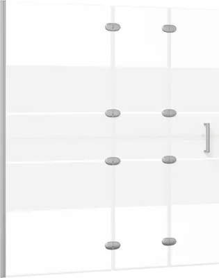 Obrázek produktu pro vidaXL Skládací sprchový kout ESG 120x140 cm bílý