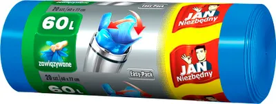 Zdjęcie produktu dla Nd39_142898 Worki Na Smieci 60L Op20Szt Jan Easy