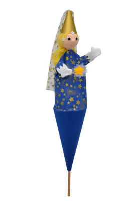 Obrázek produktu pro Kornoutový maňásek víla princezna 59 cm pestrobarevná, 11088C