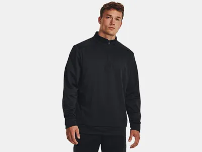 Produktbild von UNDER ARMOUR 1/4 Zip Sweatshirt Herren 001 - black/black S