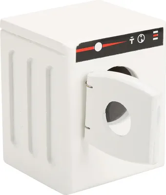 Immagine prodotto di 1:12 casa delle bambole in legno modello lavatrice per bambole fai da te casa delle bambole mobili bianco
